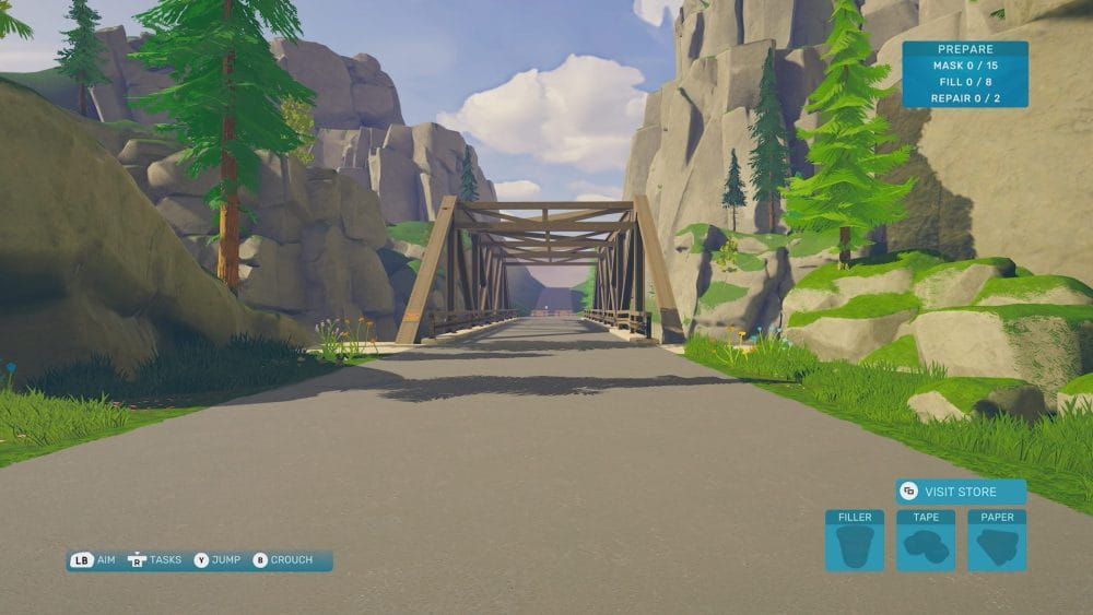 Spray Paint Simulator Bridge Climbing