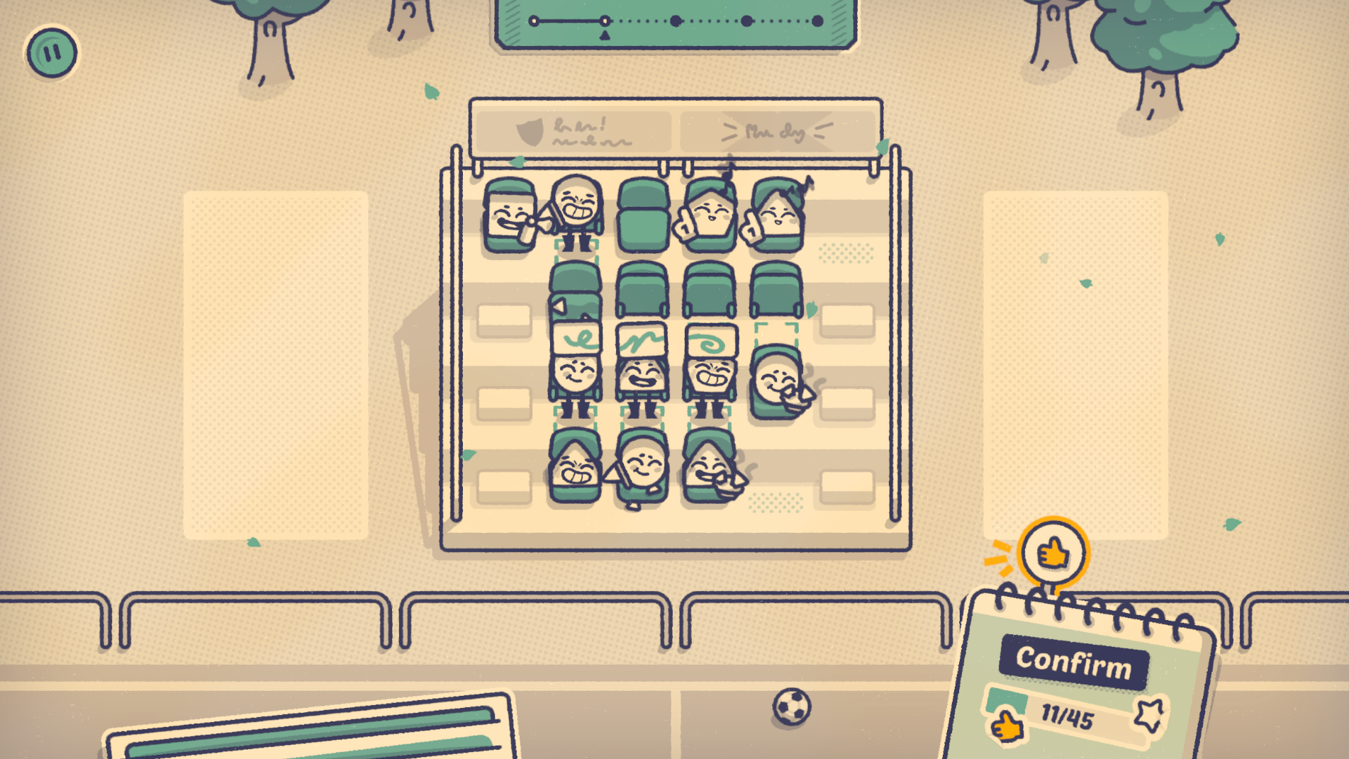 Is This Seat Taken? Barcelona Football Match