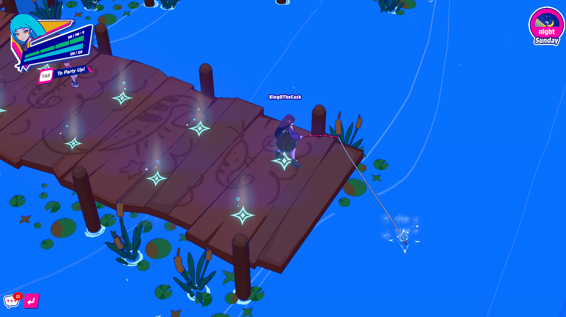 Starlight Re:Volver fishing